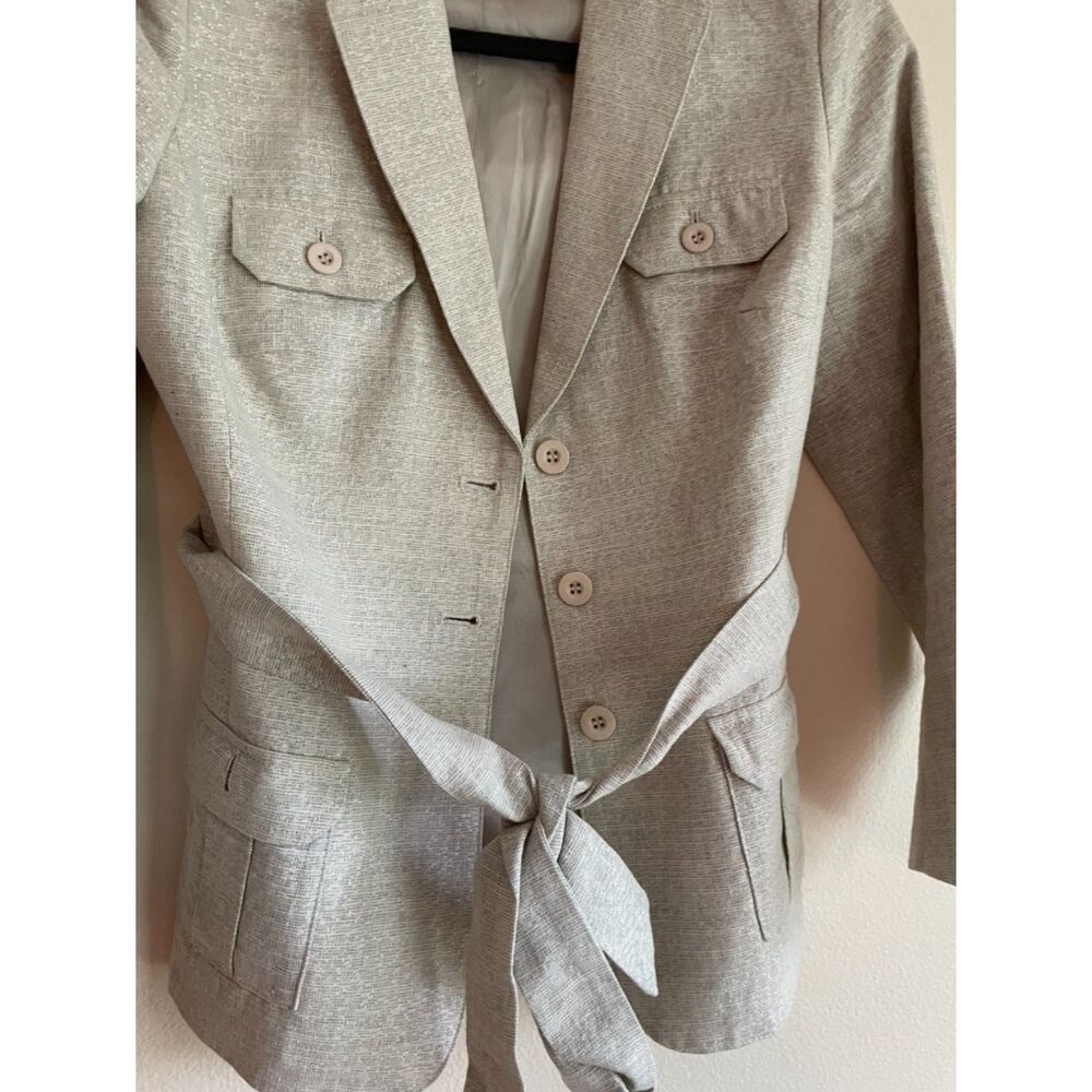Clements Ribeiro Silver Blazer - Picture 5 of 7